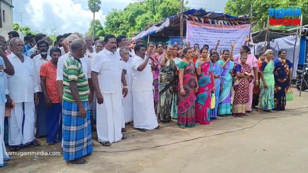 இலங்கை கடற்படையால் கைது செய்யப்பட்ட இந்திய மீனவர்களை விடுவிக்க கோரி ஆர்ப்பாட்டம்..! 